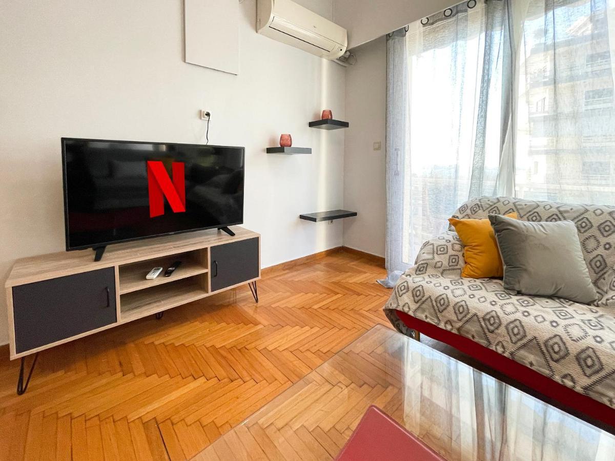 Eolou Sea View 60Sqm Apt In Paleo Faliro Leilighet Athen Eksteriør bilde
