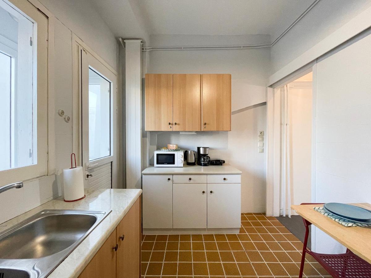 Eolou Sea View 60Sqm Apt In Paleo Faliro Leilighet Athen Eksteriør bilde